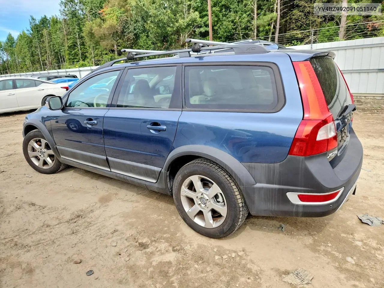 2009 VOLVO XC70 VIN YV4BZ992091051140 — фото 2
