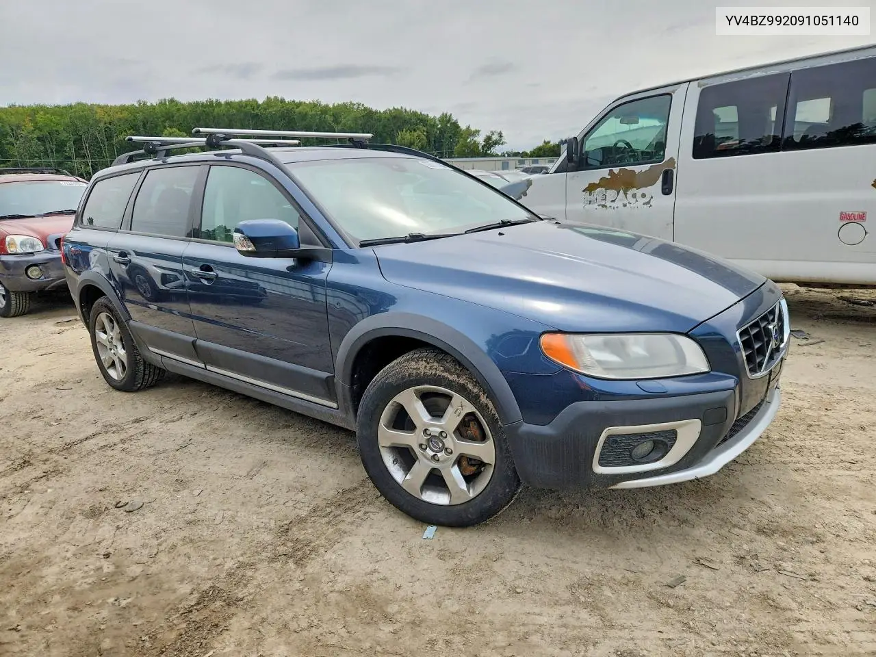 2009 VOLVO XC70 VIN YV4BZ992091051140 — фото 4