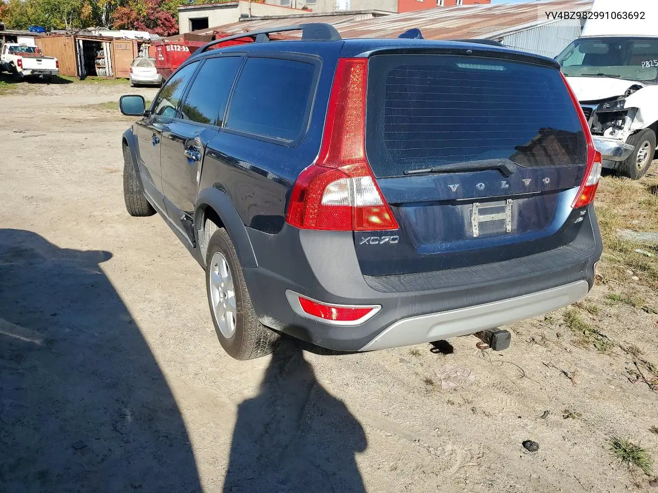 2009 VOLVO XC70 VIN YV4BZ982991063692 — фото 2