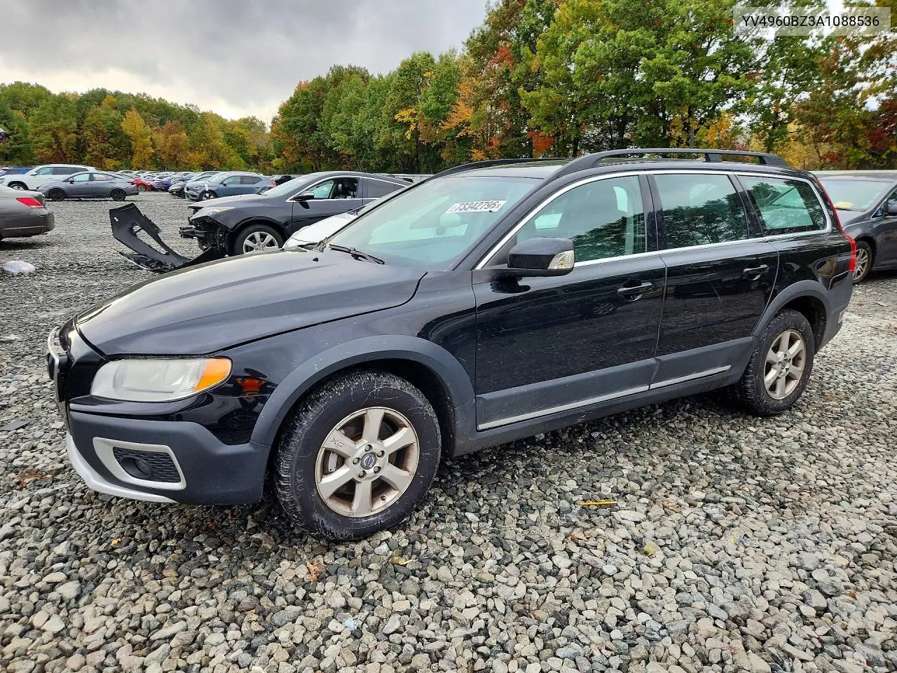 VOLVO XC70 2010, VIN YV4960BZ3A1088536
