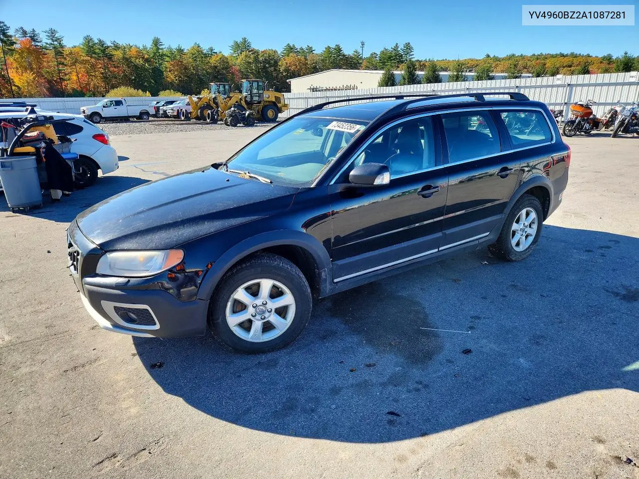 VOLVO XC70 2010, VIN YV4960BZ2A1087281