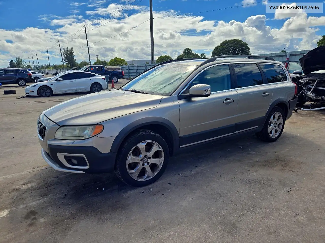 VOLVO XC70 2011, VIN YV4902BZ6B1097696