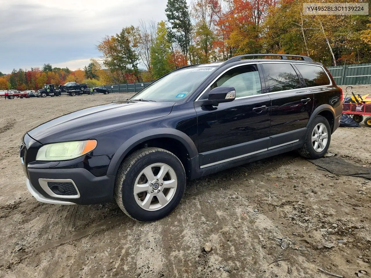 VOLVO XC70 2012, VIN YV4952BL3C1139224