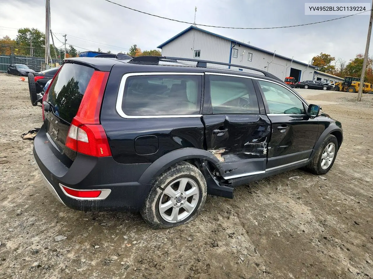 2012 VOLVO XC70 VIN YV4952BL3C1139224 — фото 3