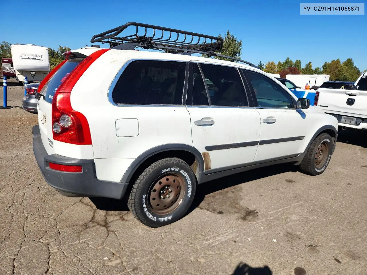 2004 VOLVO XC90 VIN YV1CZ91H141066871 — фото 3