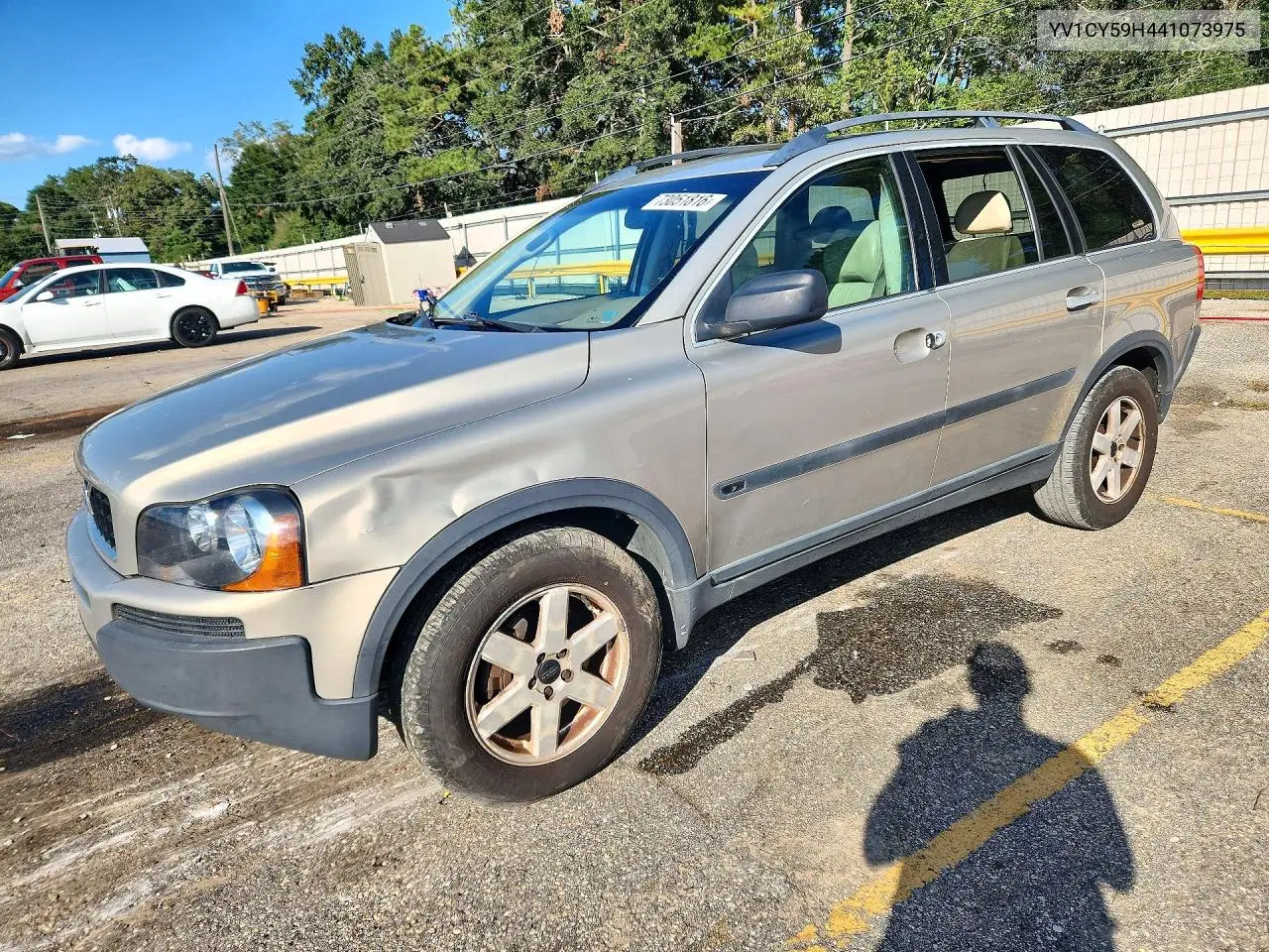 VOLVO XC90 2004, VIN YV1CY59H441073975