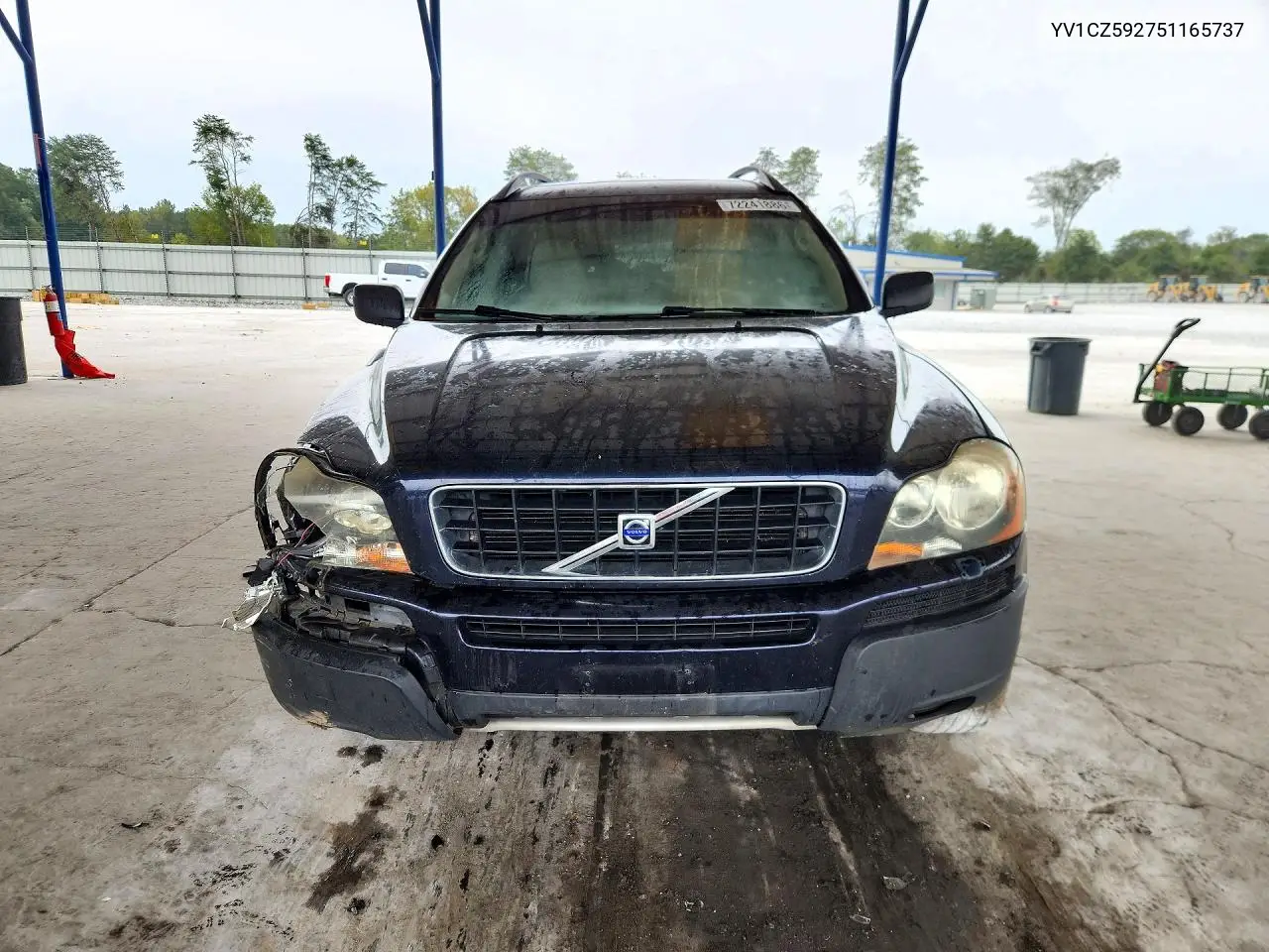 2005 VOLVO XC90 VIN YV1CZ592751165737 — фото 5