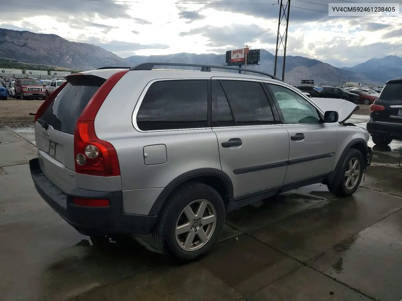 2006 VOLVO XC90 VIN YV4CM592461238405 — фото 3