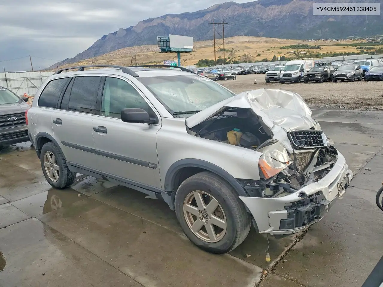 2006 VOLVO XC90 VIN YV4CM592461238405 — фото 4