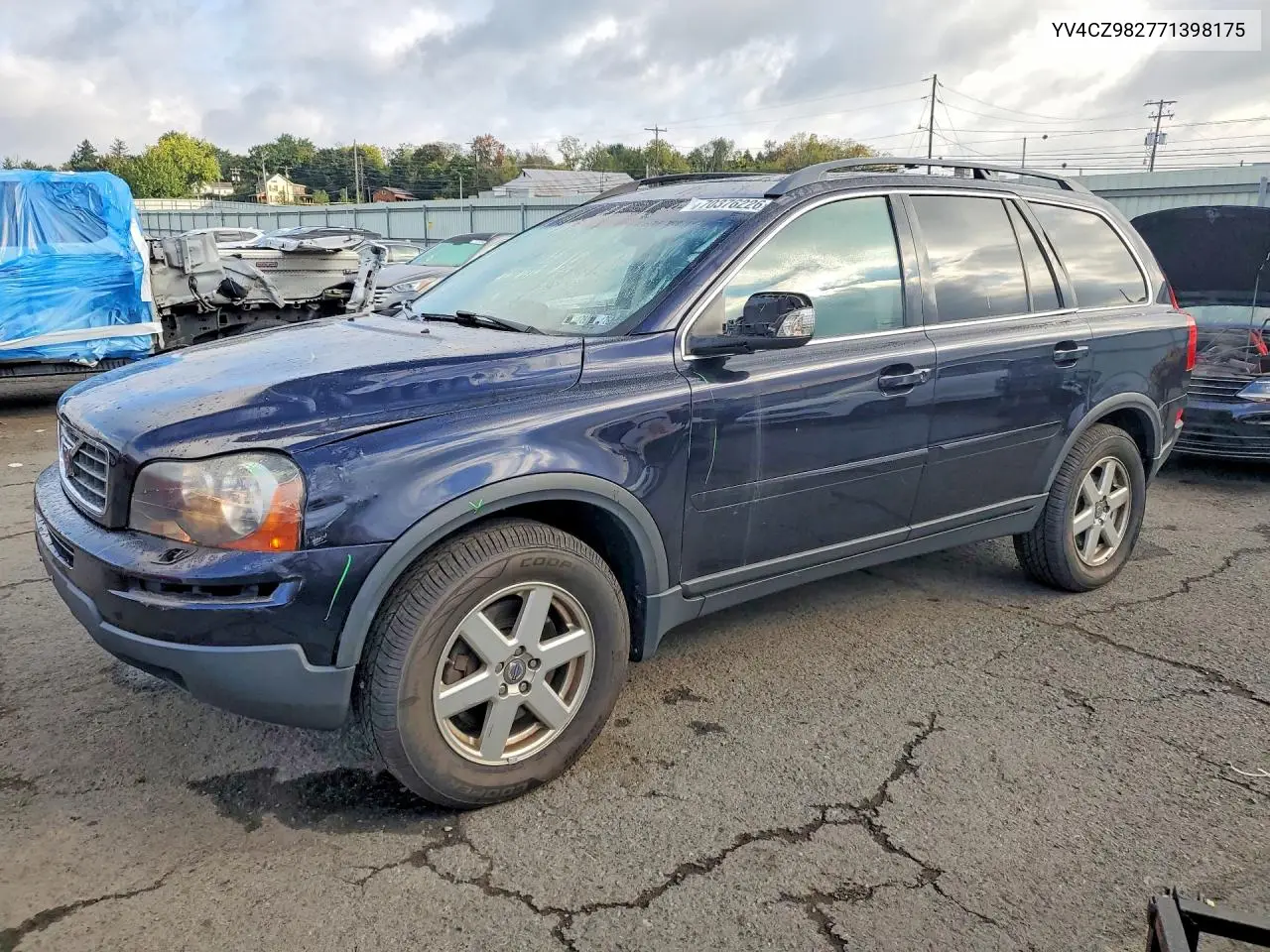 VOLVO XC90 2007, VIN YV4CZ982771398175