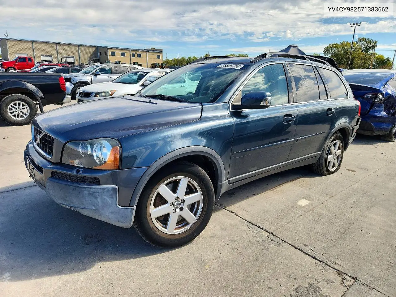 VOLVO XC90 2007, VIN YV4CY982571383662