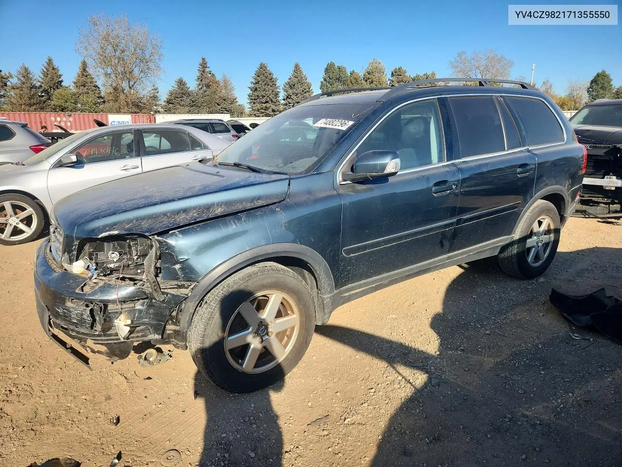 VOLVO XC90 2007, VIN YV4CZ982171355550
