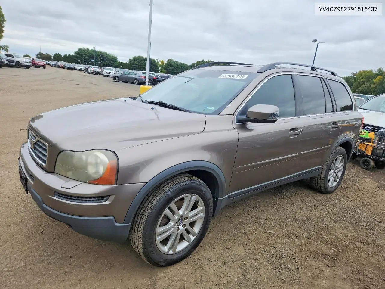 VOLVO XC90 2009, VIN YV4CZ982791516437