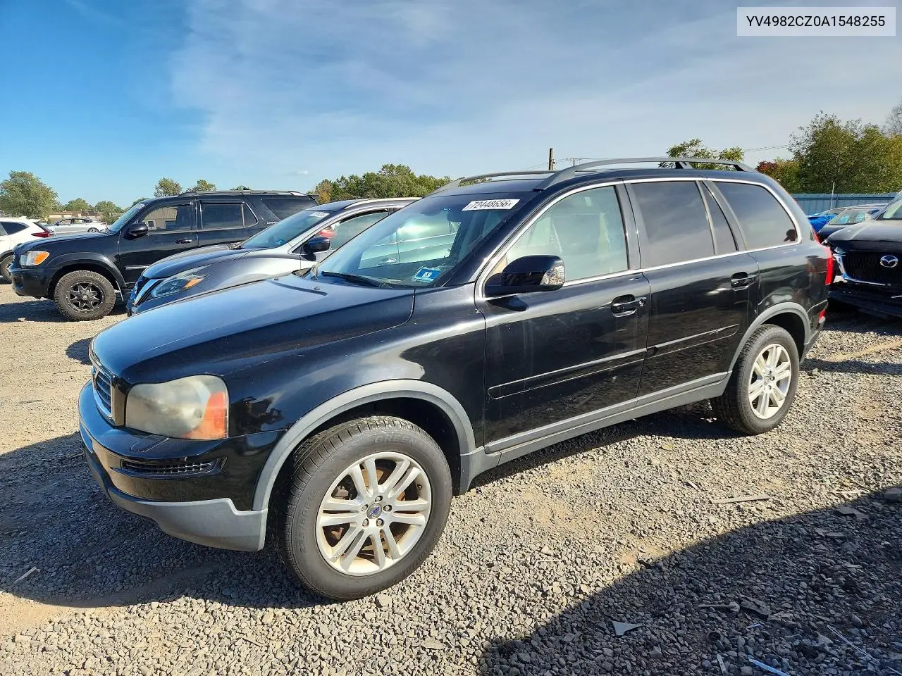 VOLVO XC90 2010, VIN YV4982CZ0A1548255