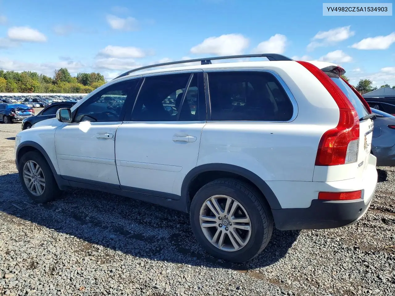 2010 VOLVO XC90 VIN YV4982CZ5A1534903 — фото 2