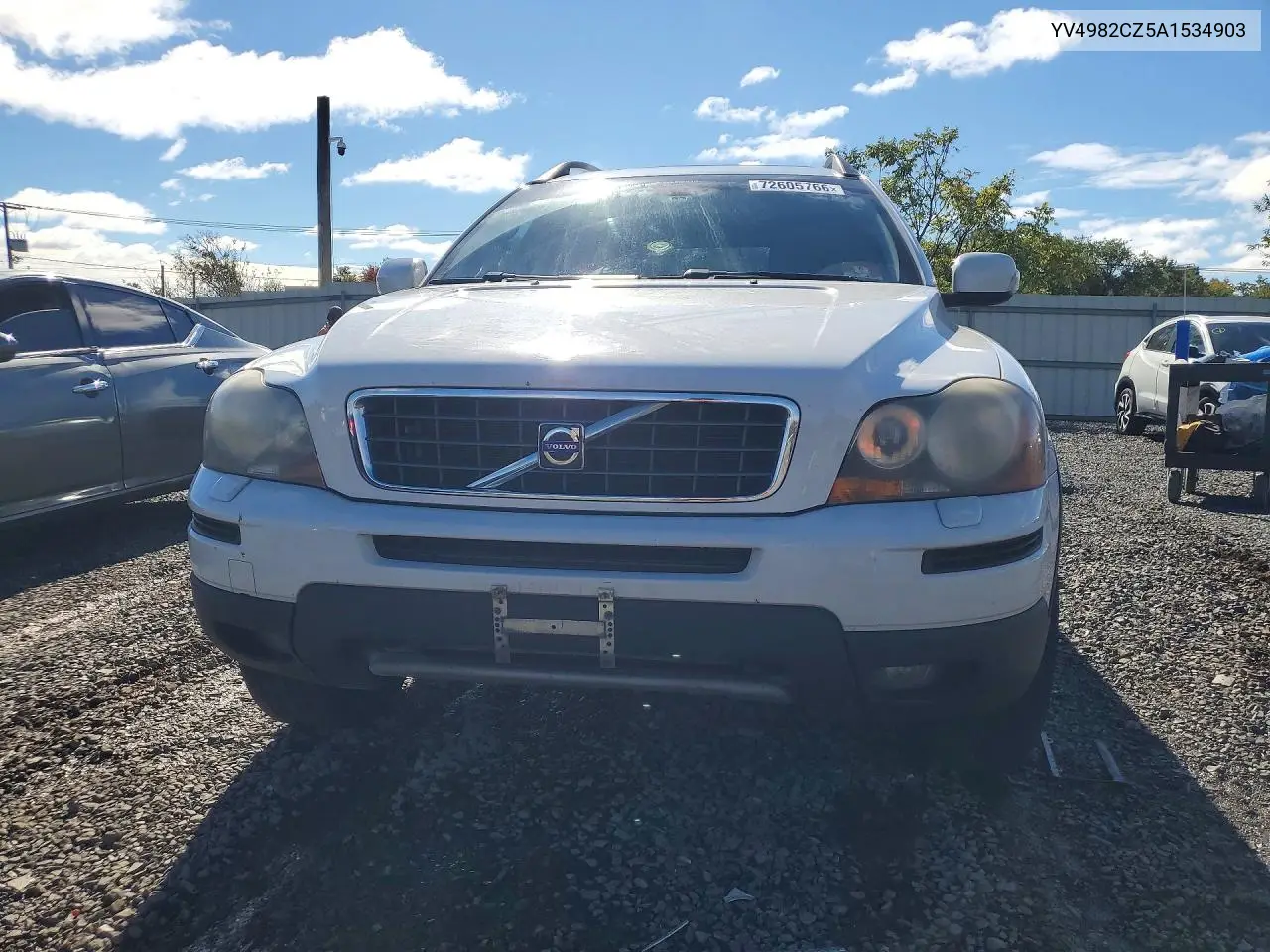2010 VOLVO XC90 VIN YV4982CZ5A1534903 — фото 5