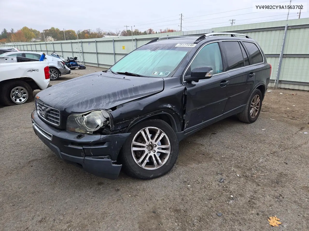 VOLVO XC90 2010, VIN YV4982CY9A1563702