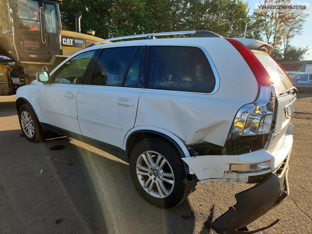 2011 VOLVO XC90 VIN YV4952CZ9B1605708 — фото 2