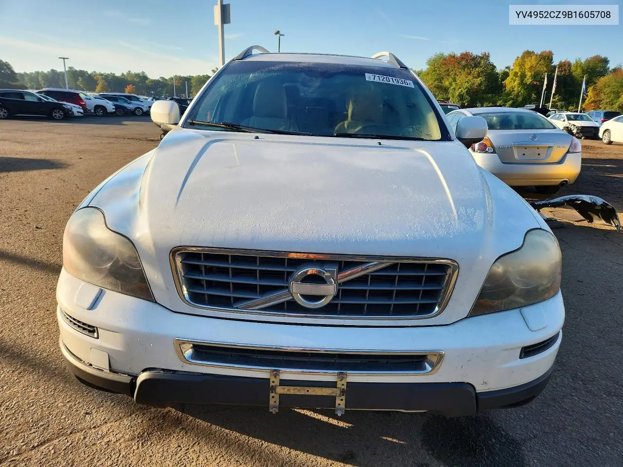 2011 VOLVO XC90 VIN YV4952CZ9B1605708 — фото 5