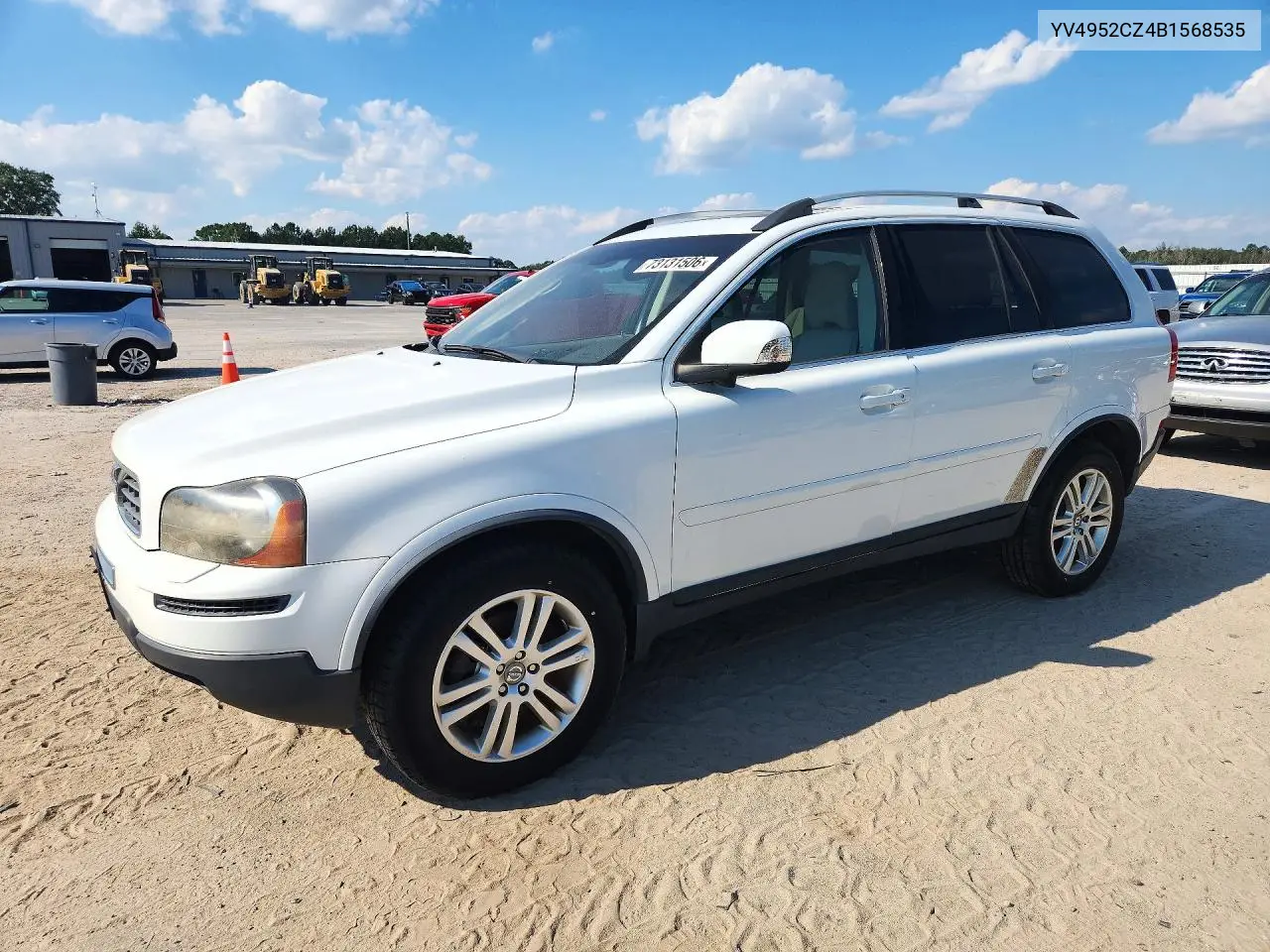 VOLVO XC90 2011, VIN YV4952CZ4B1568535