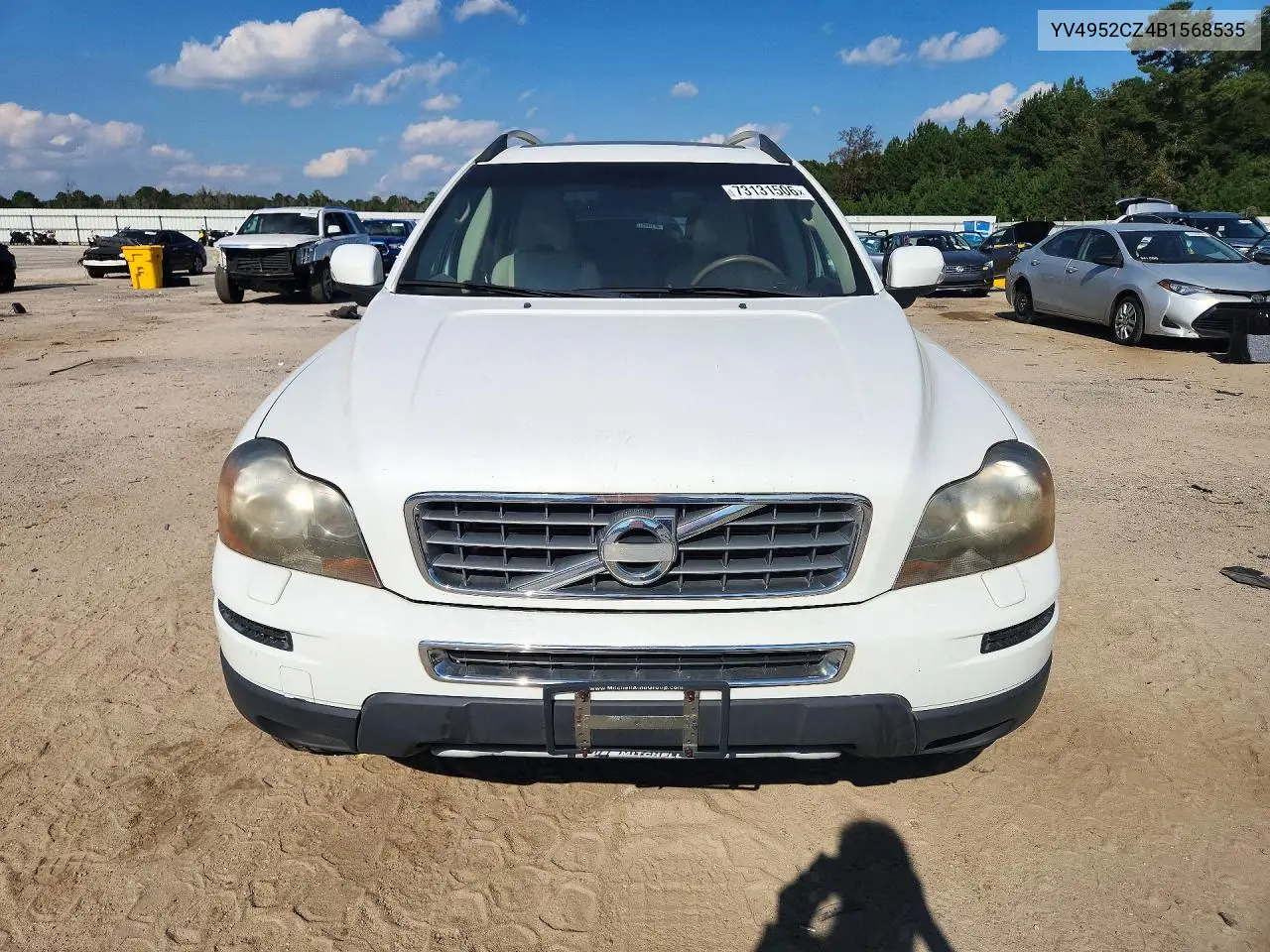 2011 VOLVO XC90 VIN YV4952CZ4B1568535 — фото 5