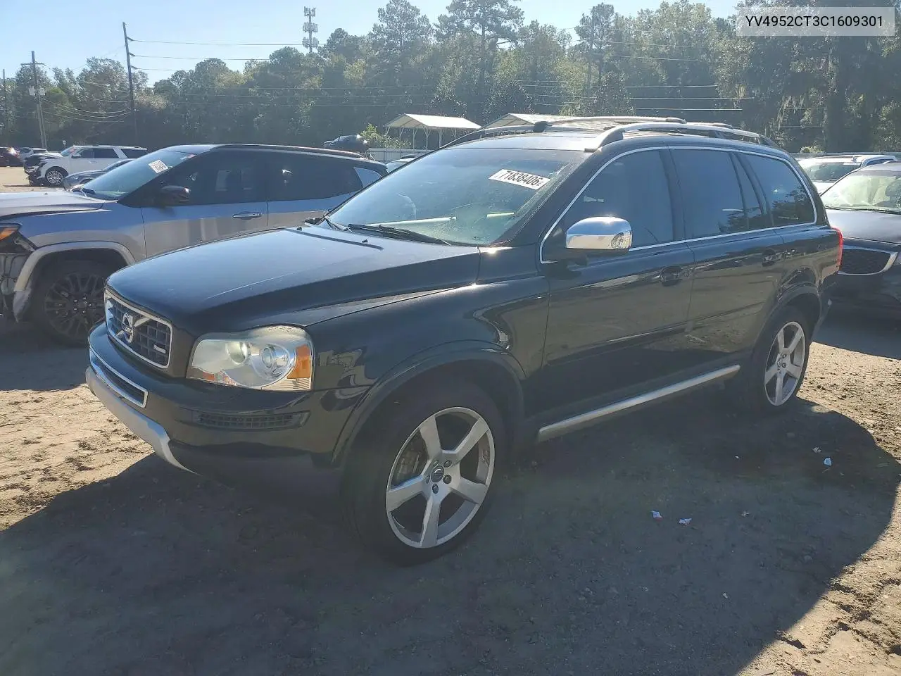 VOLVO XC90 2012, VIN YV4952CT3C1609301
