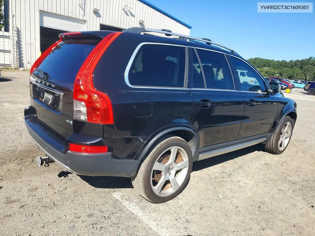 2012 VOLVO XC90 VIN YV4952CT3C1609301 — фото 3