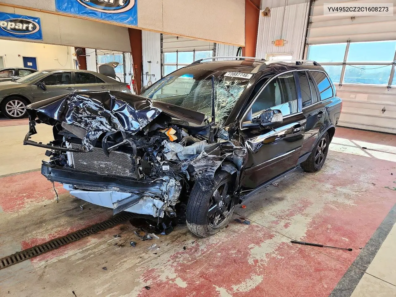 VOLVO XC90 2012, VIN YV4952CZ2C1608273
