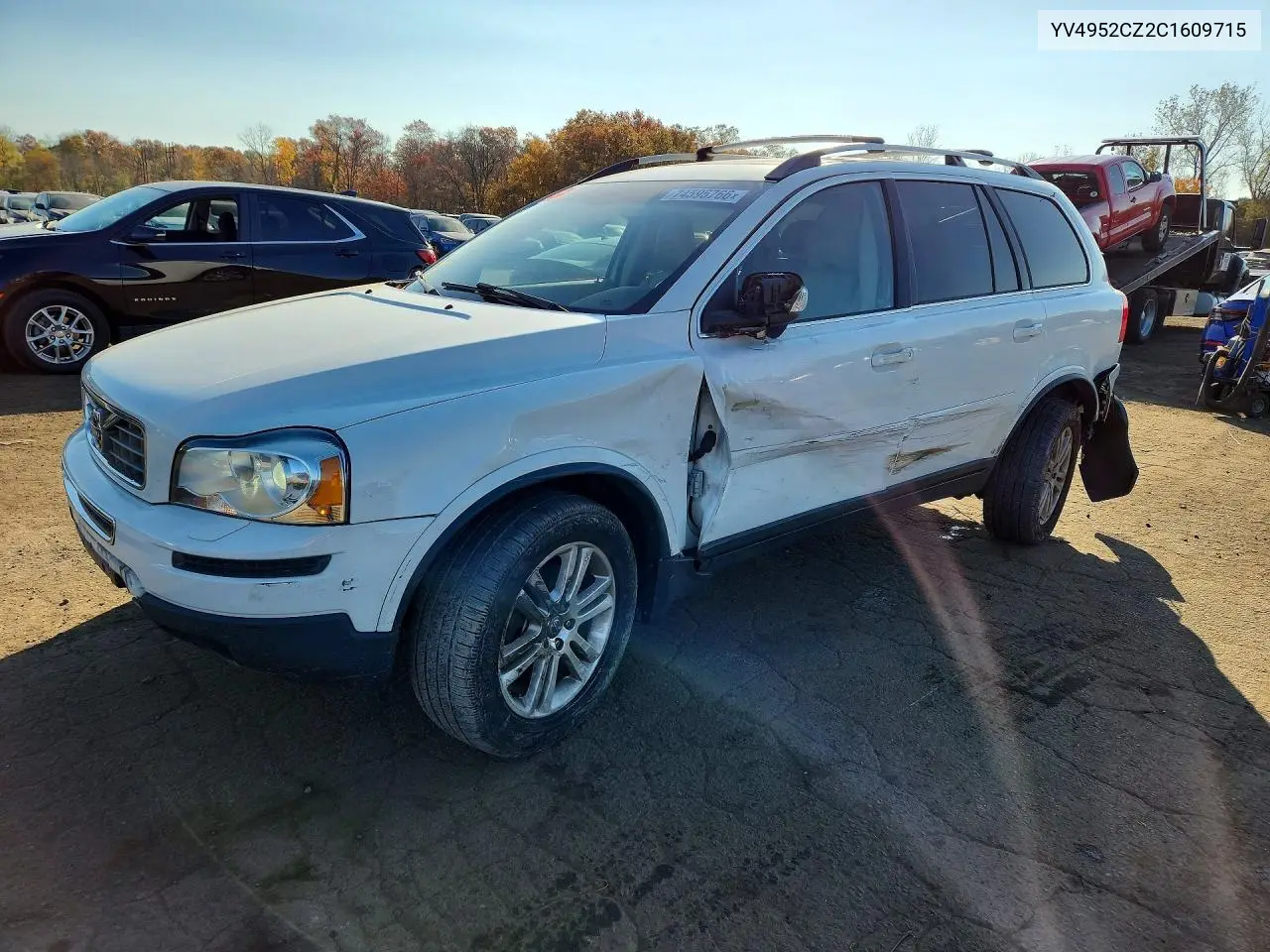 VOLVO XC90 2012, VIN YV4952CZ2C1609715