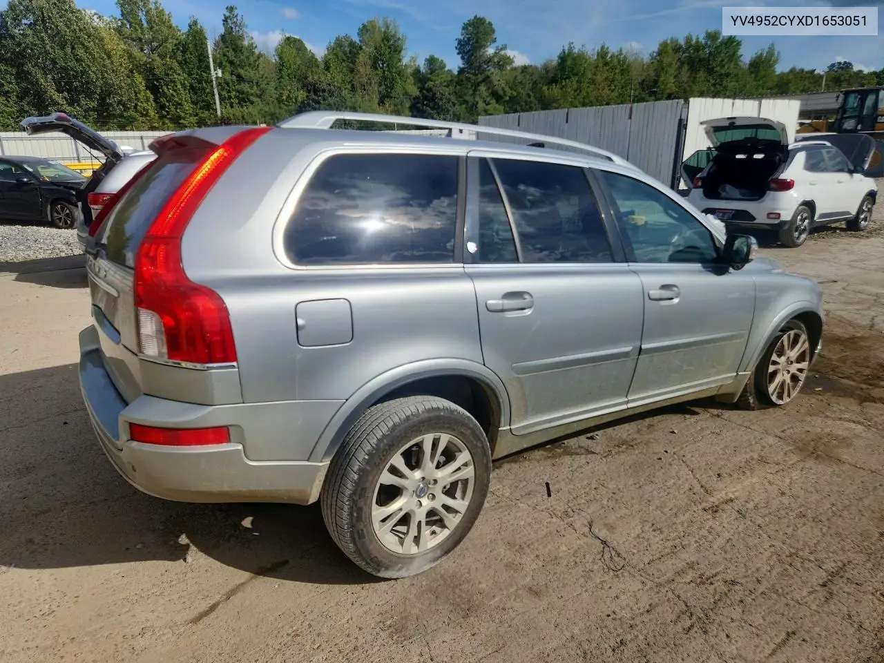 2013 VOLVO XC90 VIN YV4952CYXD1653051 — фото 3