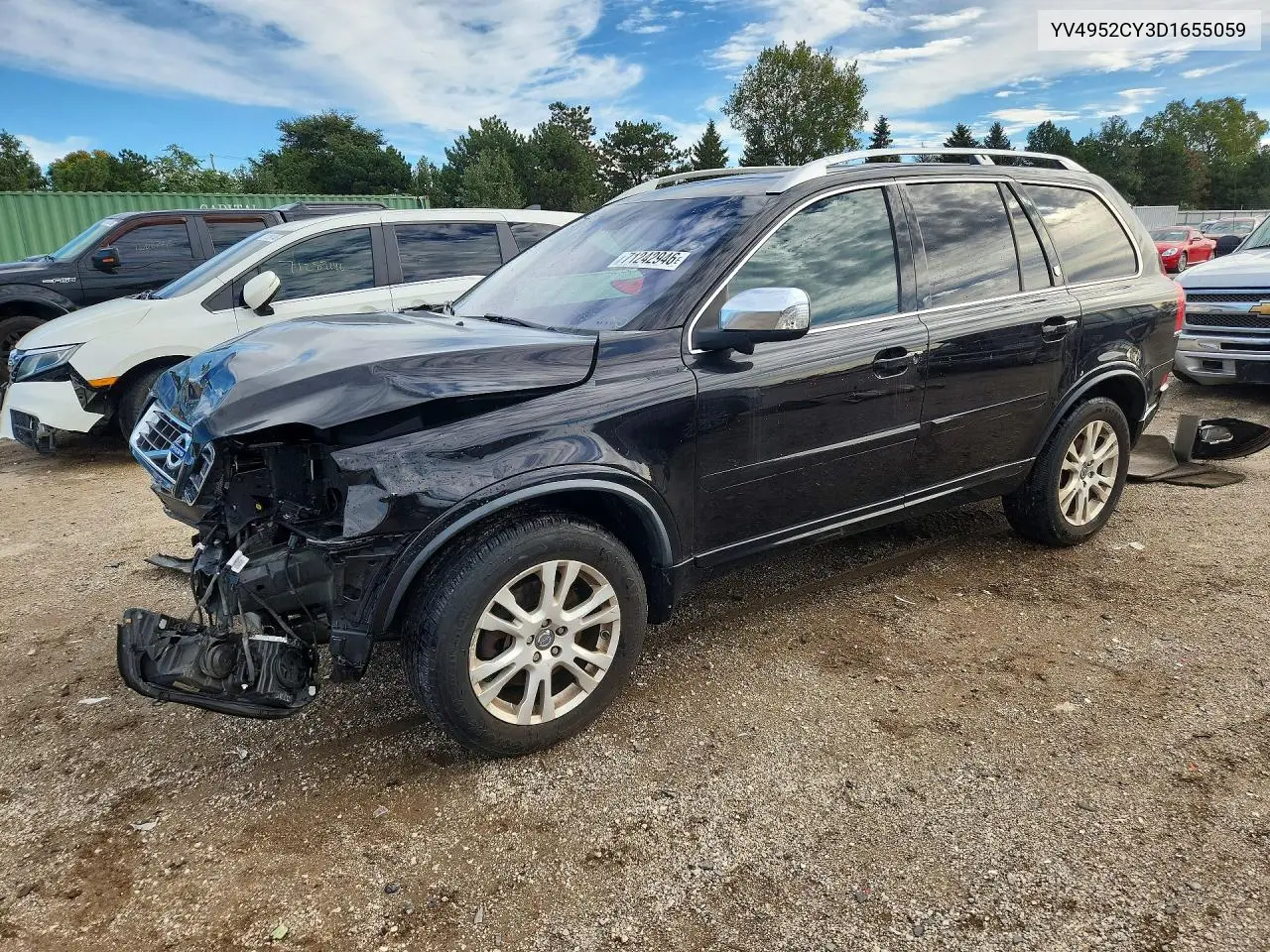 VOLVO XC90 2013, VIN YV4952CY3D1655059