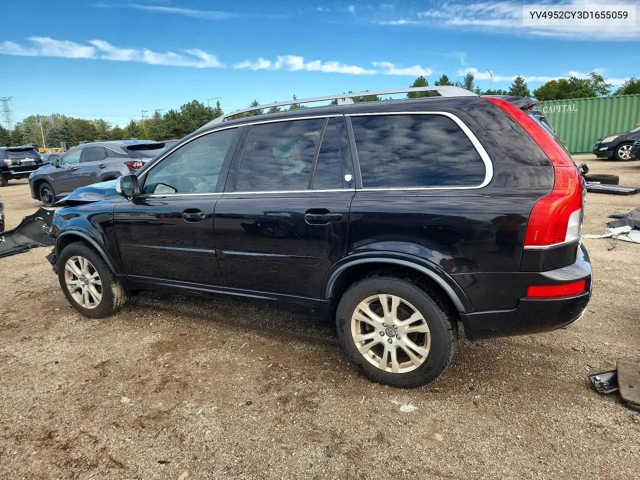 2013 VOLVO XC90 VIN YV4952CY3D1655059 — фото 2
