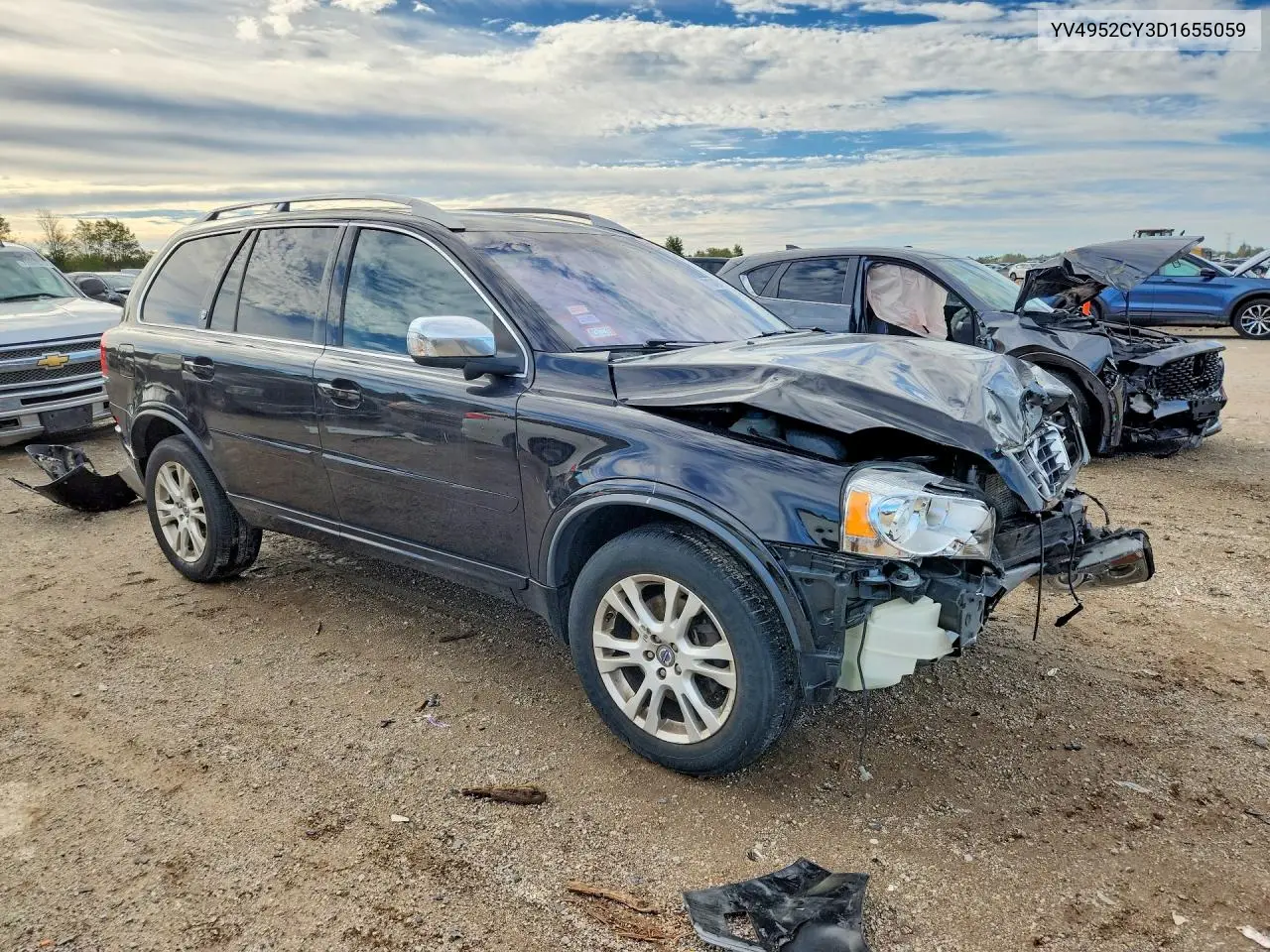 2013 VOLVO XC90 VIN YV4952CY3D1655059 — фото 4