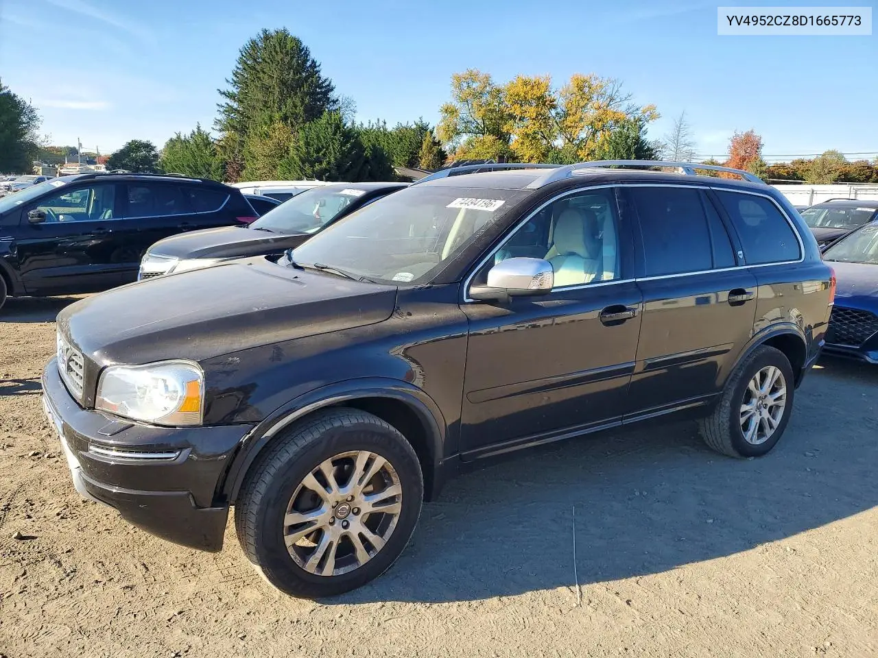 VOLVO XC90 2013, VIN YV4952CZ8D1665773