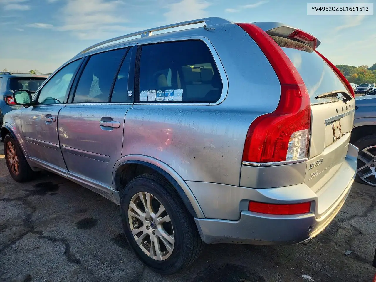 VOLVO XC90 2014, VIN YV4952CZ5E1681513