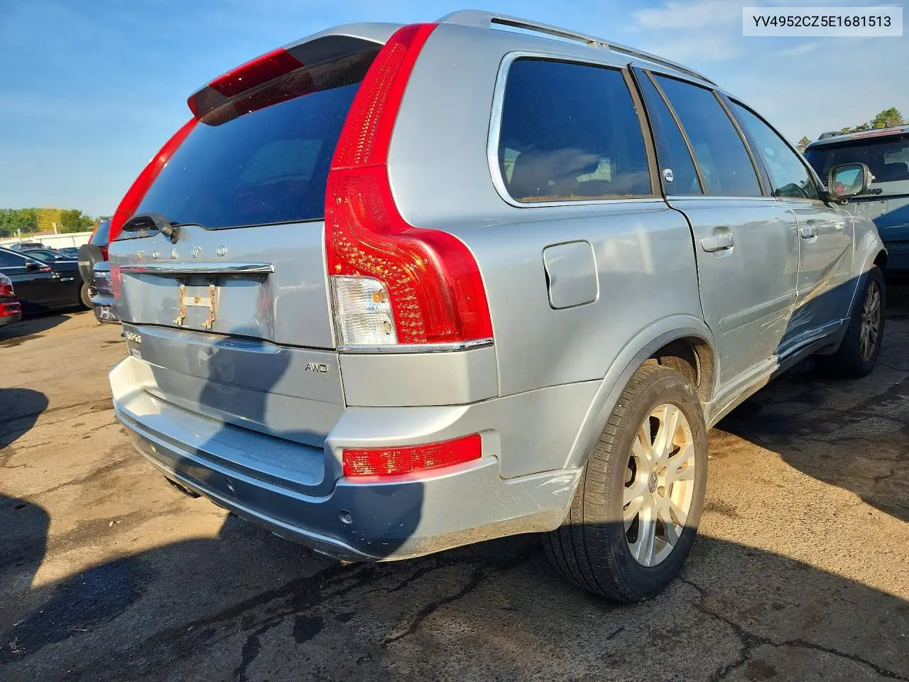 2014 VOLVO XC90 VIN YV4952CZ5E1681513 — фото 3