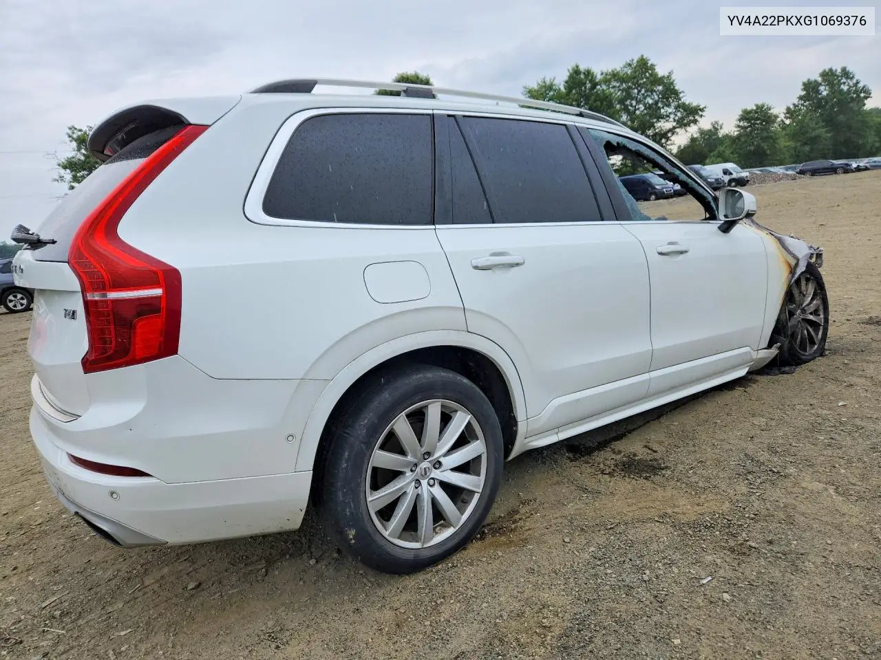 2016 VOLVO XC90 VIN YV4A22PKXG1069376 — фото 3