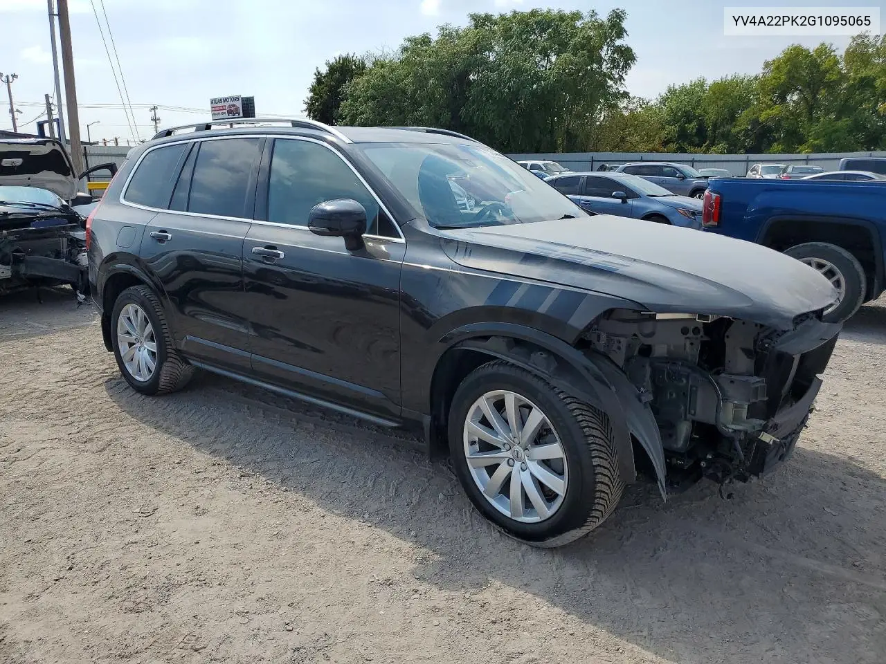 2016 VOLVO XC90 VIN YV4A22PK2G1095065 — фото 4