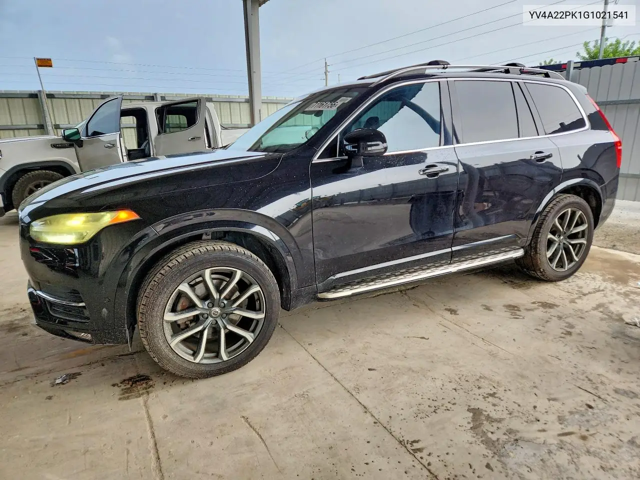VOLVO XC90 2016, VIN YV4A22PK1G1021541