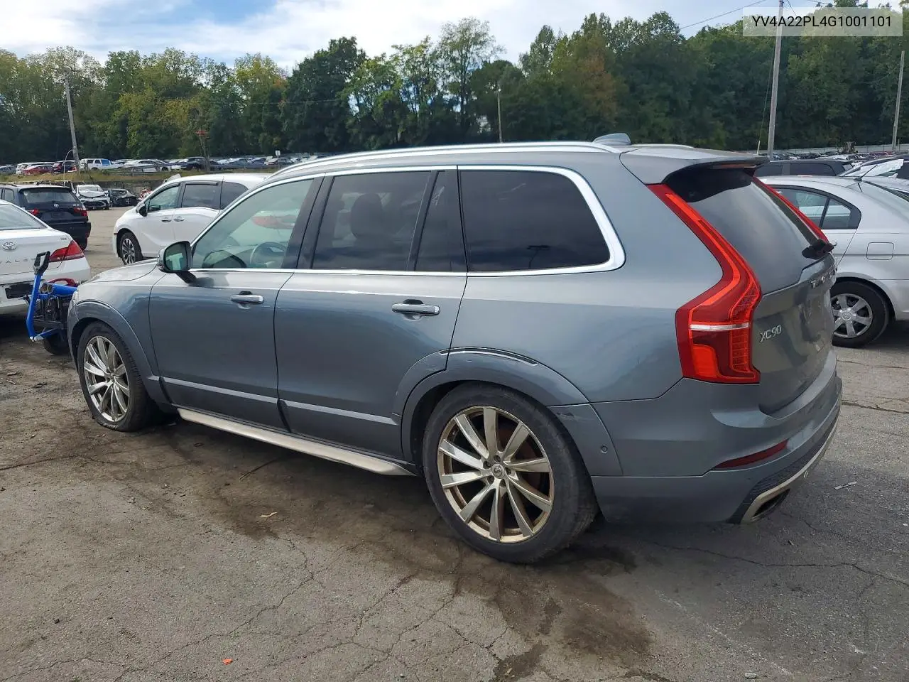 2016 VOLVO XC90 VIN YV4A22PL4G1001101 — фото 2