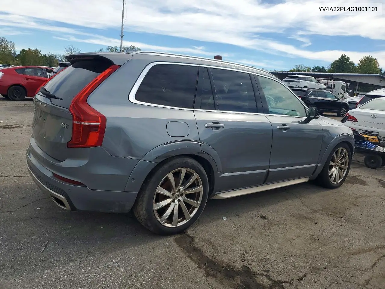 2016 VOLVO XC90 VIN YV4A22PL4G1001101 — фото 3