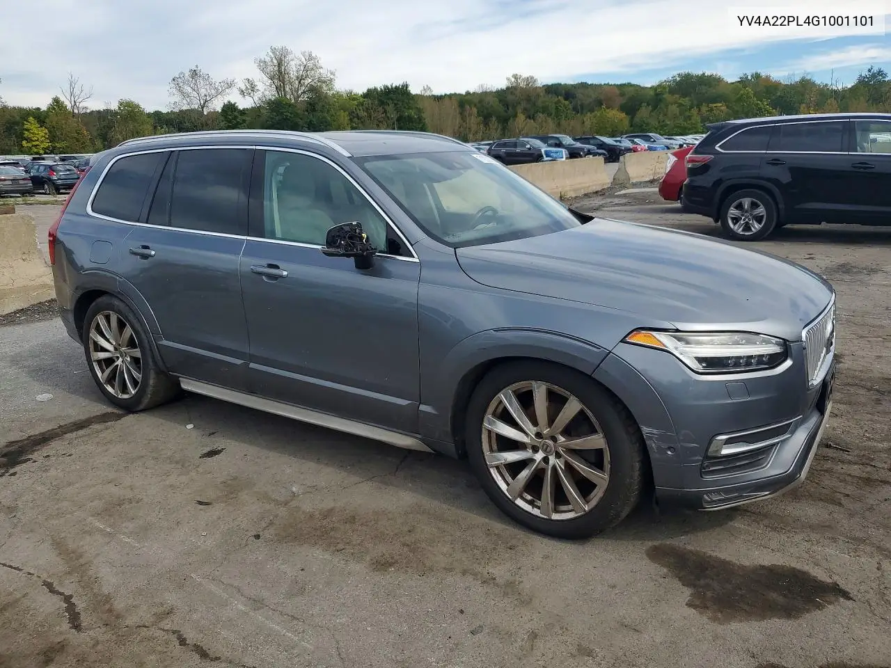 2016 VOLVO XC90 VIN YV4A22PL4G1001101 — фото 4