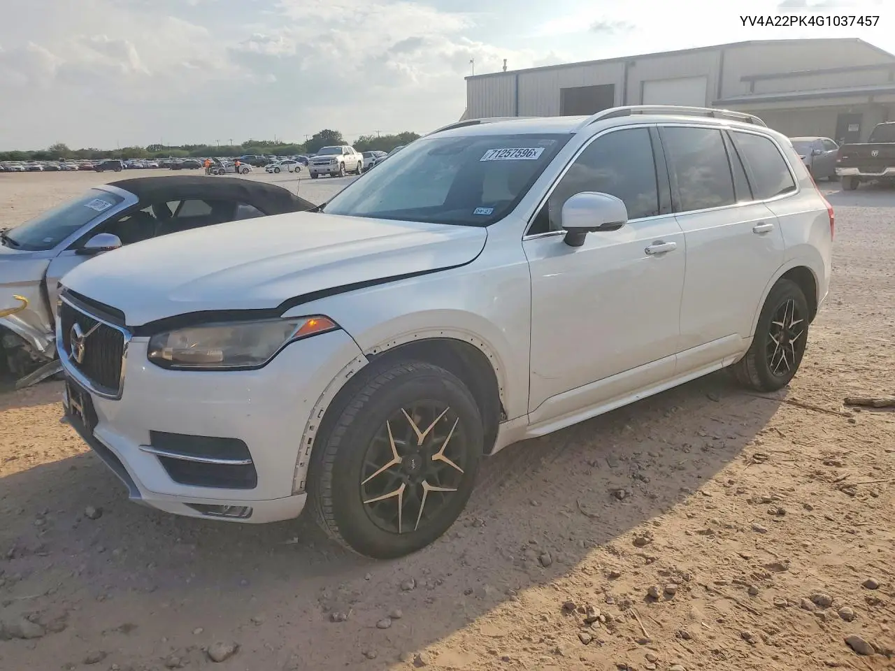 VOLVO XC90 2016, VIN YV4A22PK4G1037457
