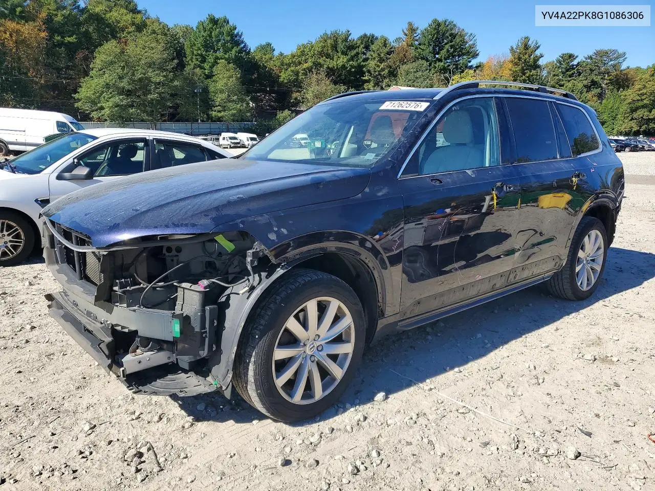 VOLVO XC90 2016, VIN YV4A22PK8G1086306