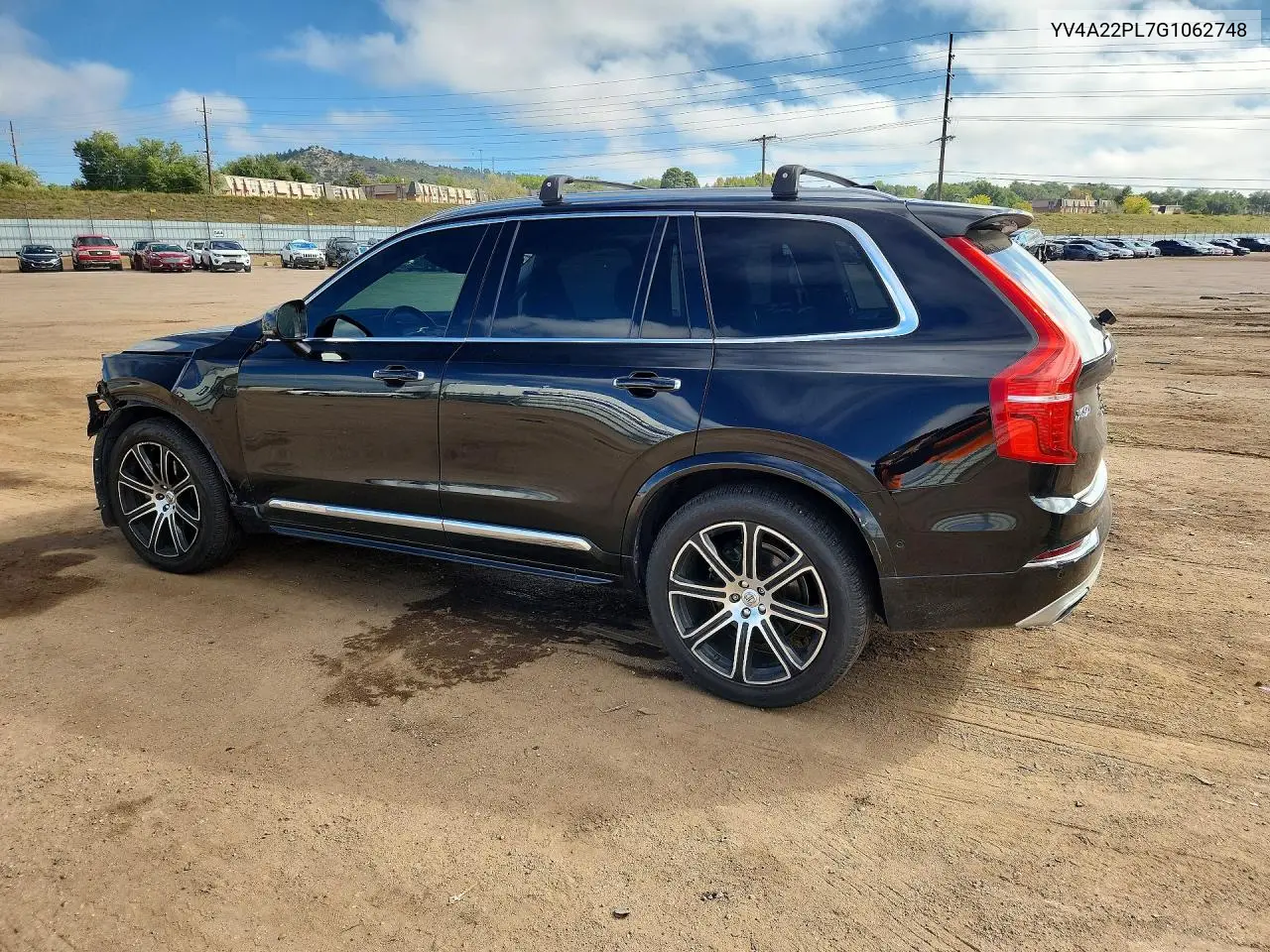 2016 VOLVO XC90 VIN YV4A22PL7G1062748 — фото 2
