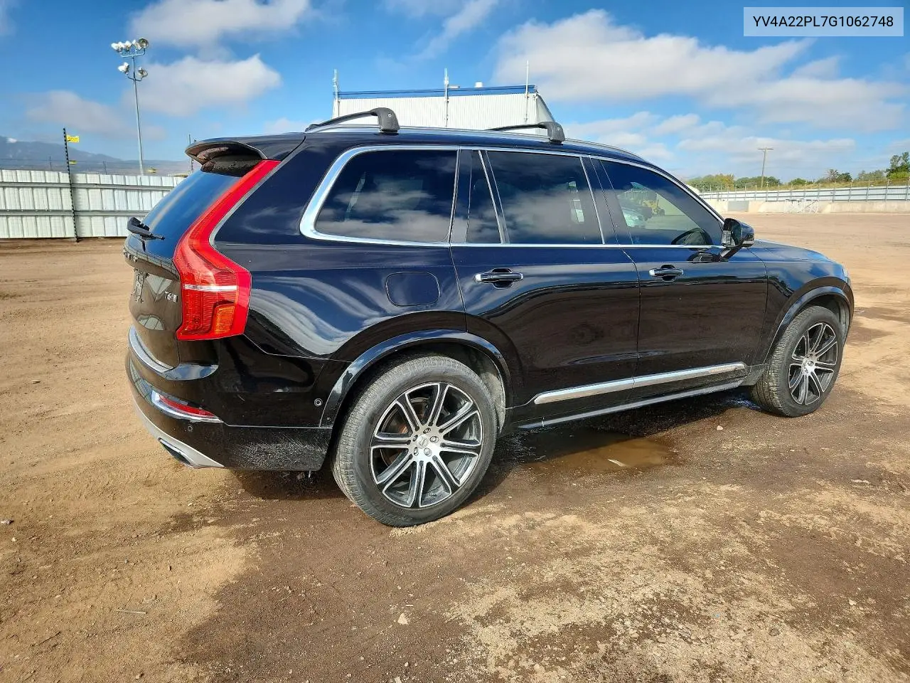2016 VOLVO XC90 VIN YV4A22PL7G1062748 — фото 3