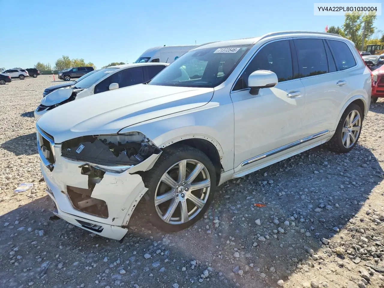 VOLVO XC90 2016, VIN YV4A22PL8G1030004