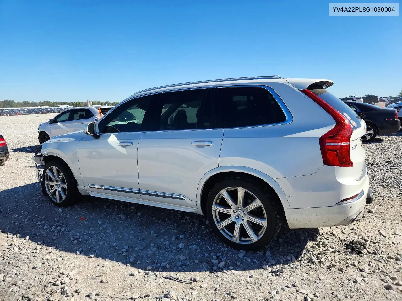 2016 VOLVO XC90 VIN YV4A22PL8G1030004 — фото 2