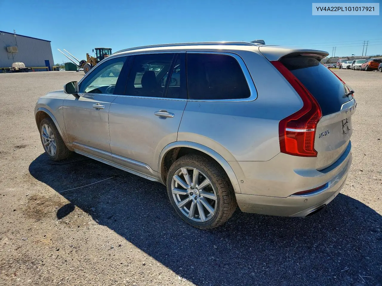 2016 VOLVO XC90 VIN YV4A22PL1G1017921 — фото 2