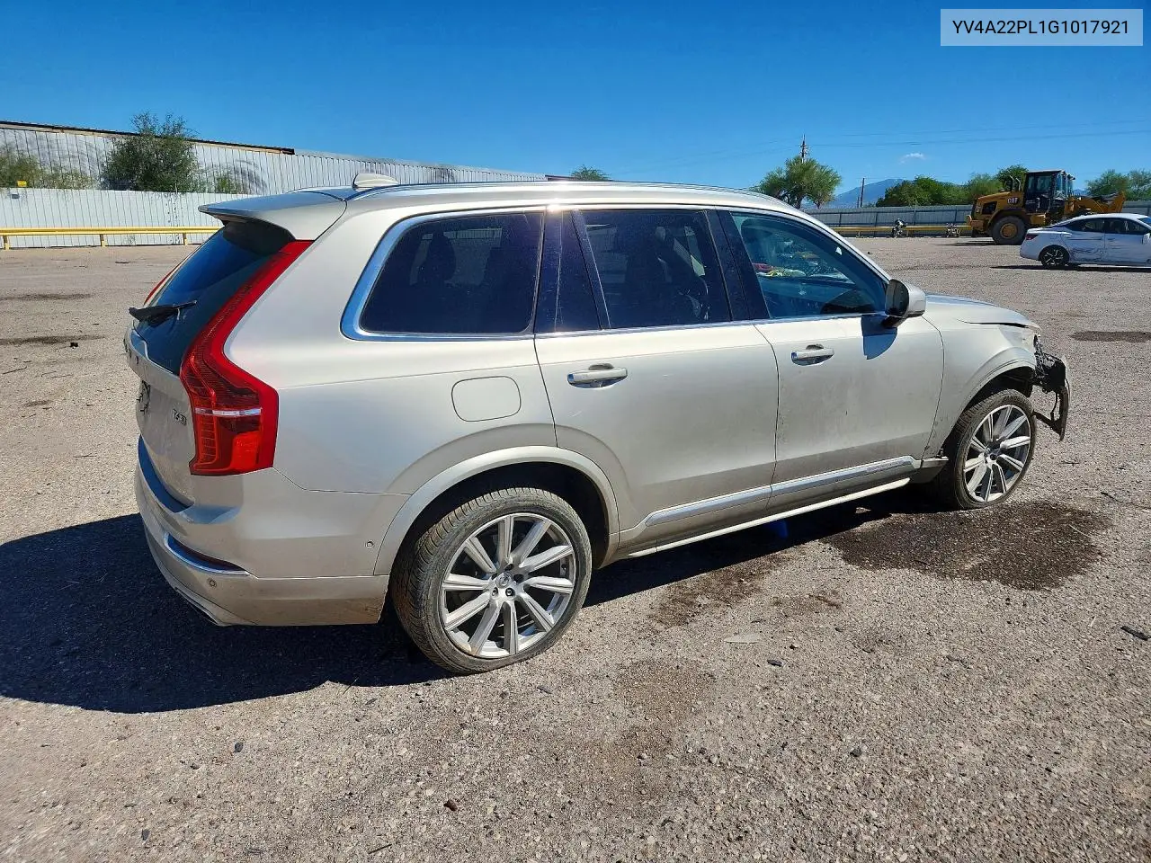 2016 VOLVO XC90 VIN YV4A22PL1G1017921 — фото 3